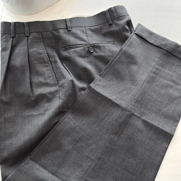 slim fit dress slacks Solid Dress Pants by Stacy Adams